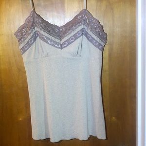Large Maurices Lace Camisole Tank Top